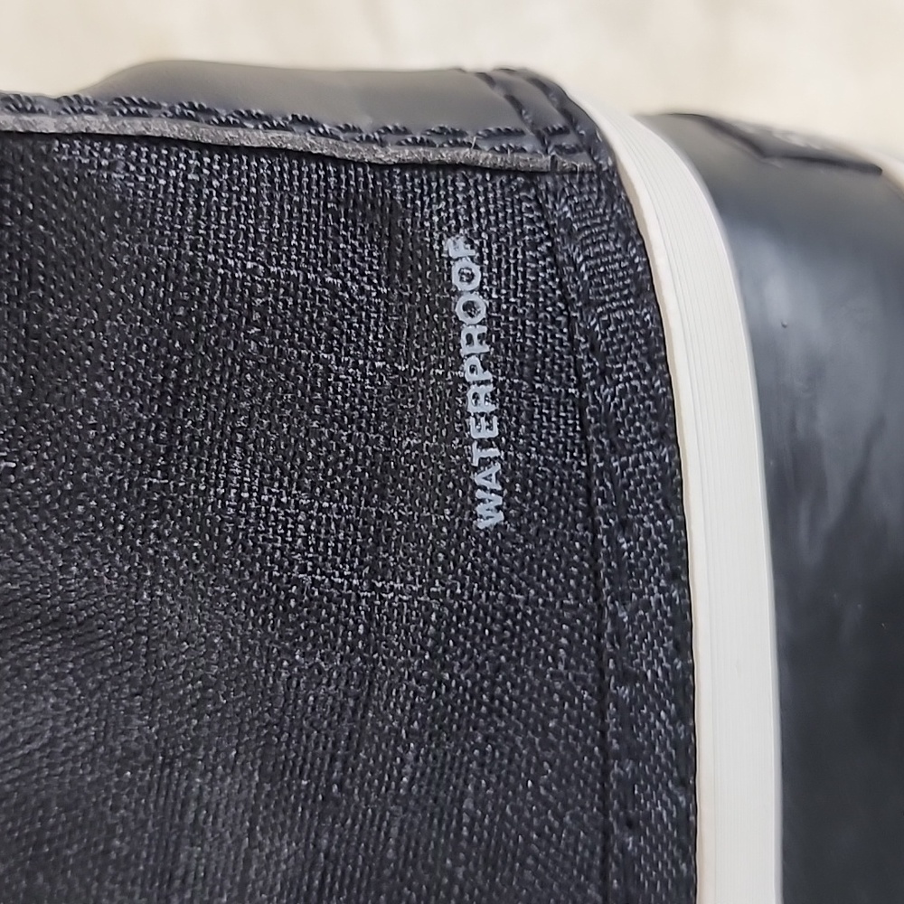 Sorel Black & White Furry Winter Carnival Waterproof Boots - Picture 7 of 9